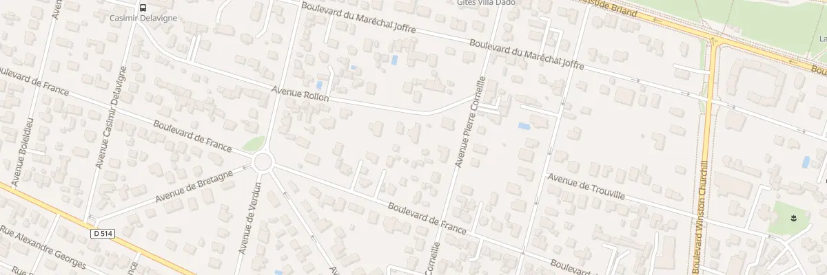 Plan du 5 Rue Rollon à Ouistreham