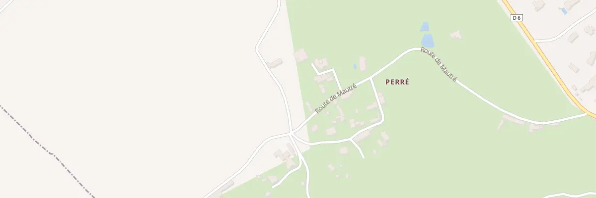 Plan du 14 Rte de Mautre Perre à Saivres