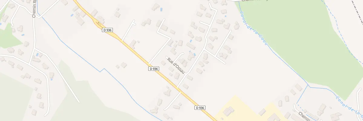 Plan du 4 Rue d’Ossau à Bourdettes