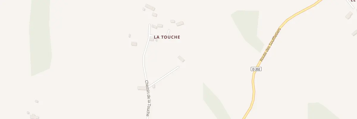 Plan du 77A La Touche à La Motte-Fouquet