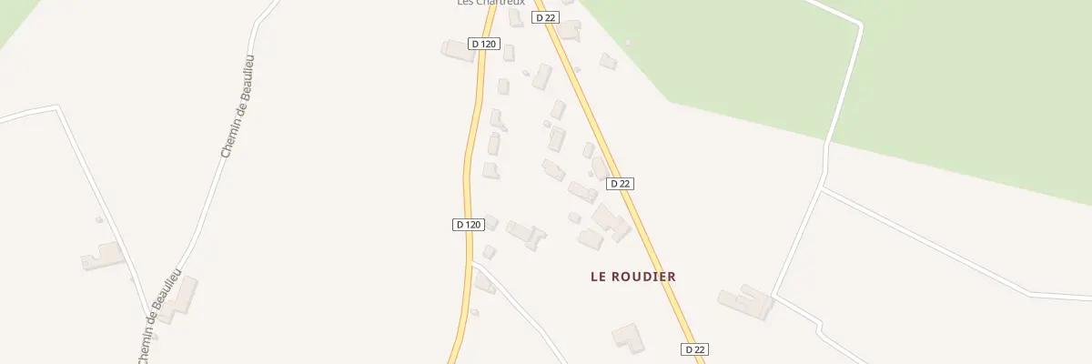 Plan du 11 Le Roudier à Maransin
