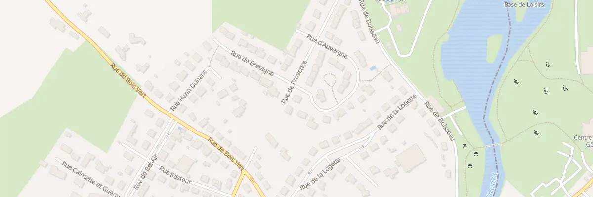 Plan du 38 Rue d’Auvergne au Tallud