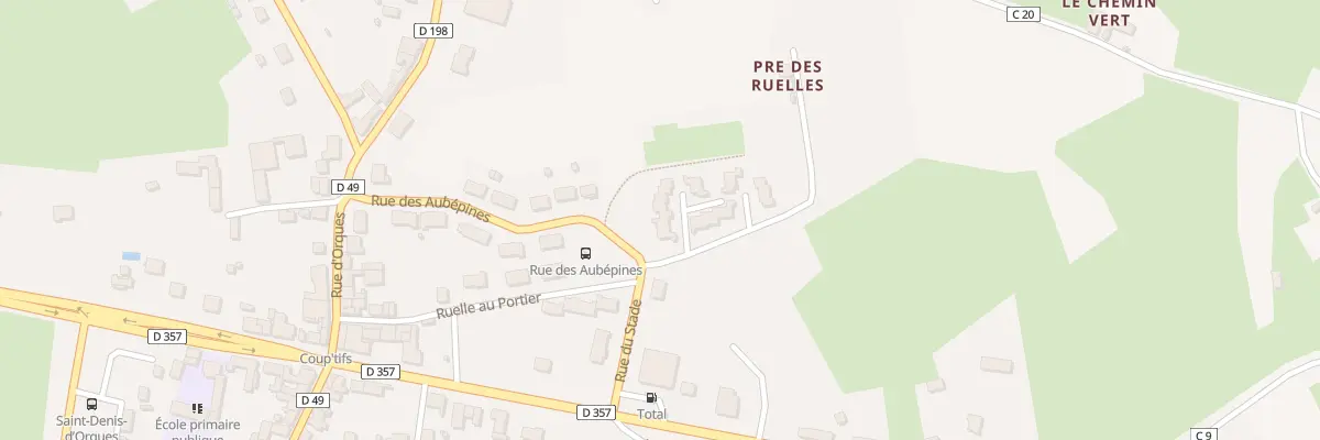 Plan du 5 Crs des Lilas à Saint-Denis-d’Orques