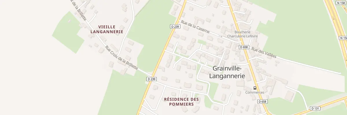 Plan du 36 Rue des Pinsons à Grainville-Langannerie