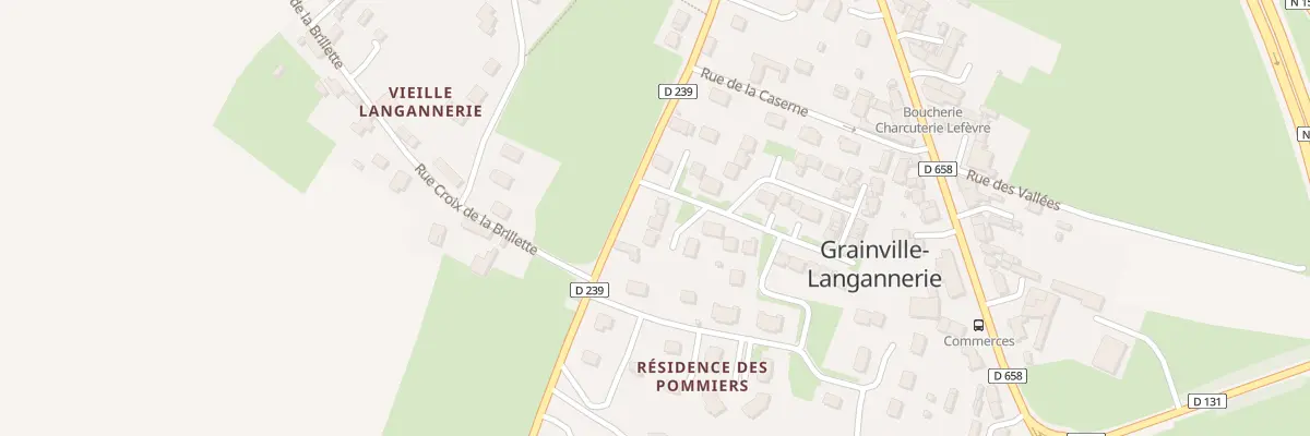 Plan du 35 Rue des Pinsons à Grainville-Langannerie