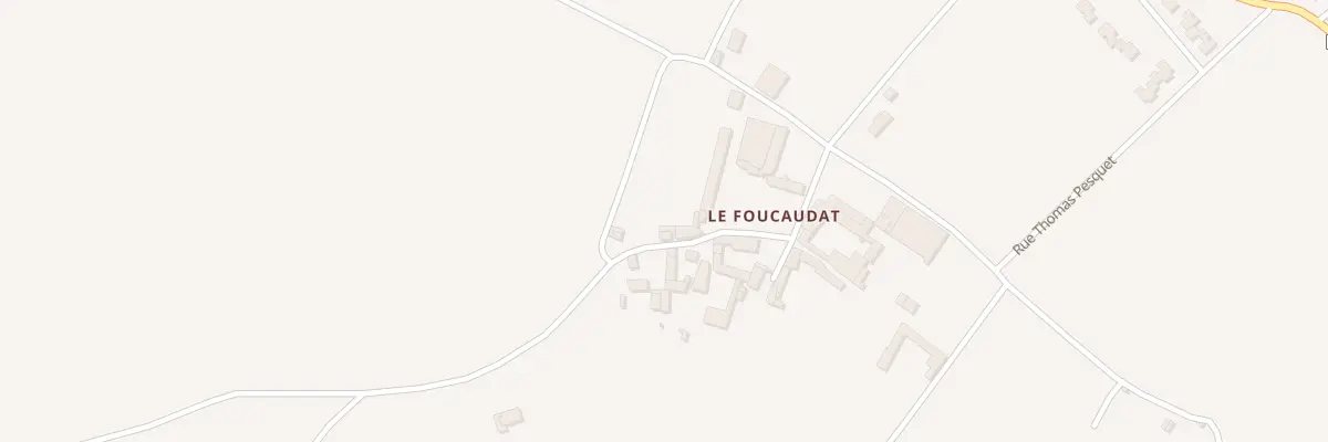 Plan du 166 Rue du Foucaudat à Juillac-le-Coq