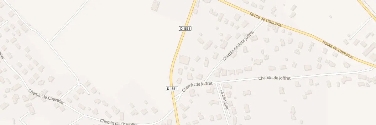 Plan du 9C Rue Pierre Beraud à Galgon