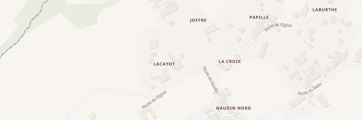 Plan du 31 Lacayot à Monprimblanc
