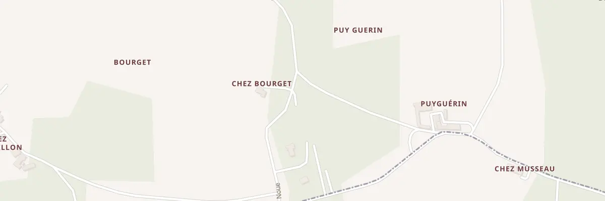 Plan du 1 Puy Guerin à Saint-Ciers-Champagne
