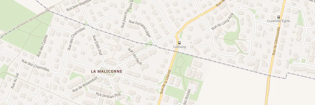 Plan du 26 Rue Léo Férré à Démouville