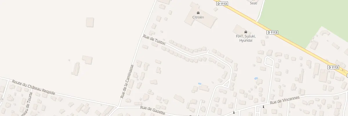 Plan du 30 Rue Tustoc à Toulenne