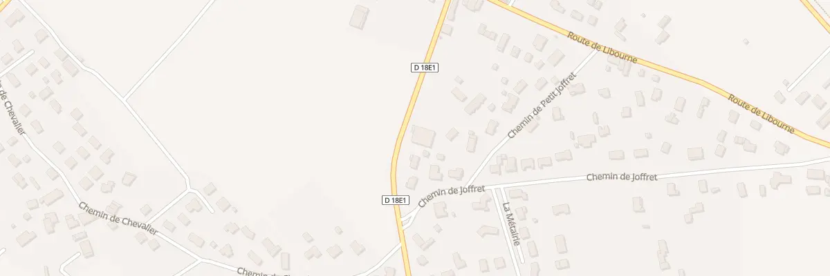 Plan du 9 Rue Pierre Beraud à Galgon