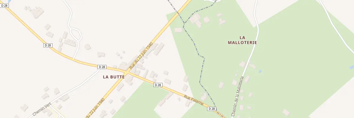 Plan du 12 Rue du 22 Juin 1940 à Sainte-Gemme