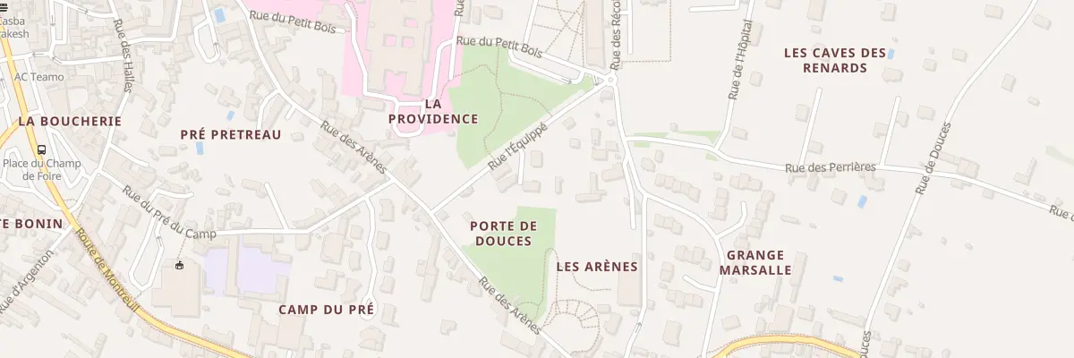 Plan du 3B Rue lequippe à Doué-en-Anjou