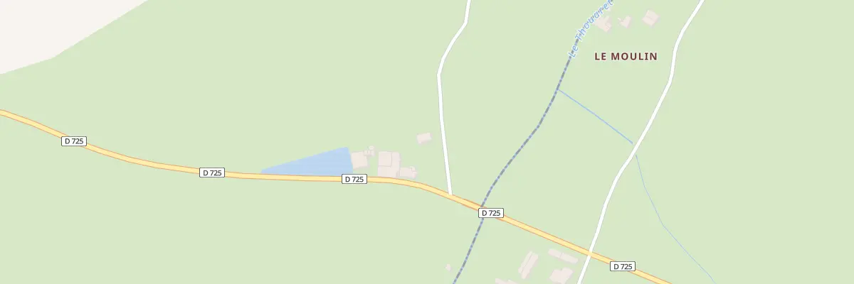 Plan du 5 Le Pont de Chatillon à Faye-l’Abbesse