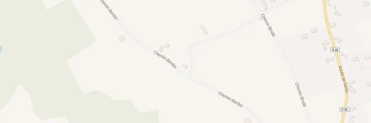 Plan du 560 Che Berdot à Sévignacq