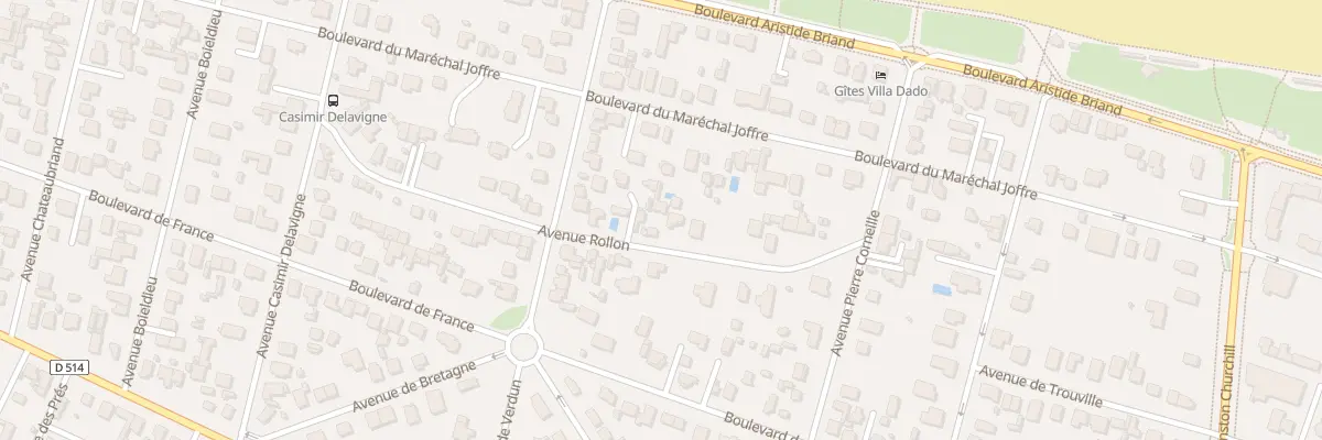 Plan du 18 Rue Rollon à Ouistreham