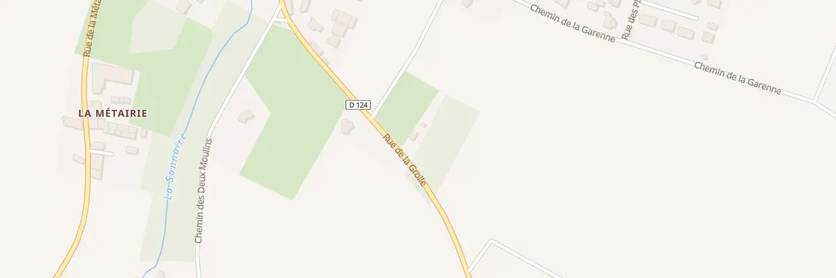 Plan du 35 Rue de la Grolle à Sonnac