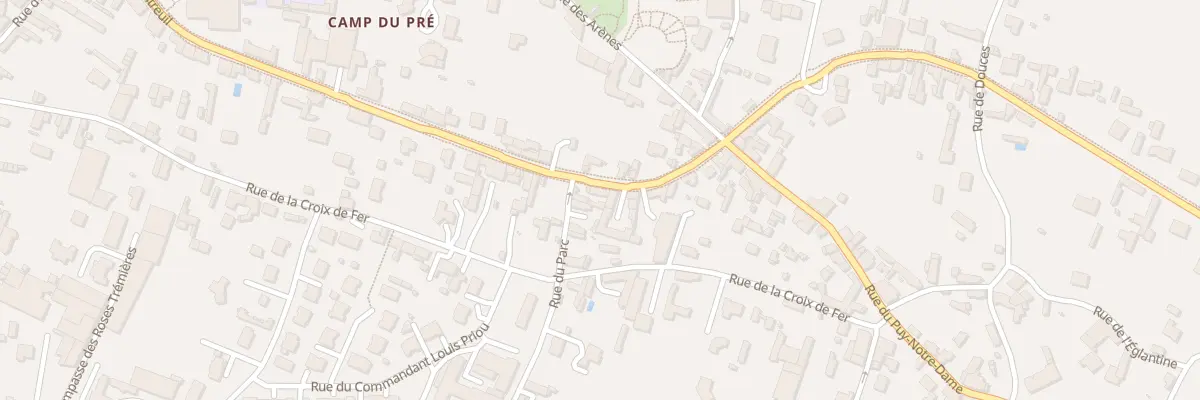 Plan du 50 Rte de Montreuil à Doué-en-Anjou