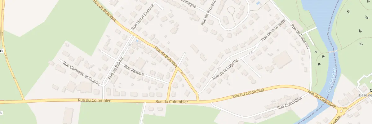 Plan du 8 Rue de Bois Vert au Tallud