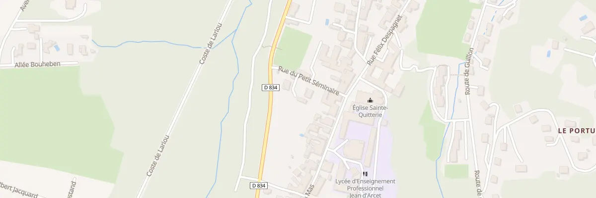 Plan du 6 Rue du Petit Séminaire à Aire-sur-l’Adour