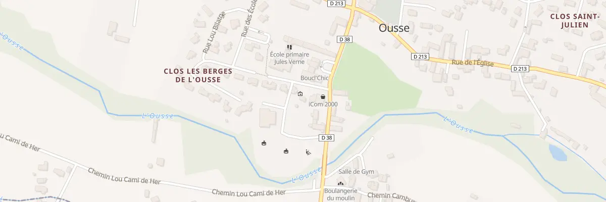 Plan du 3 Imp de l’Ousse à Ousse