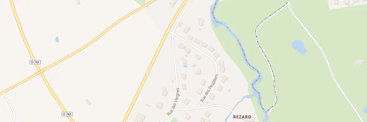 Plan du 4 Rue des Vergnes au Tallud