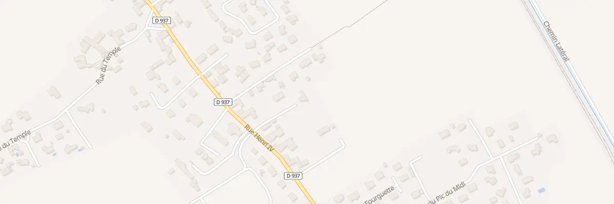 Plan du 9216 Imp d’Au Rey à Boeil-Bezing