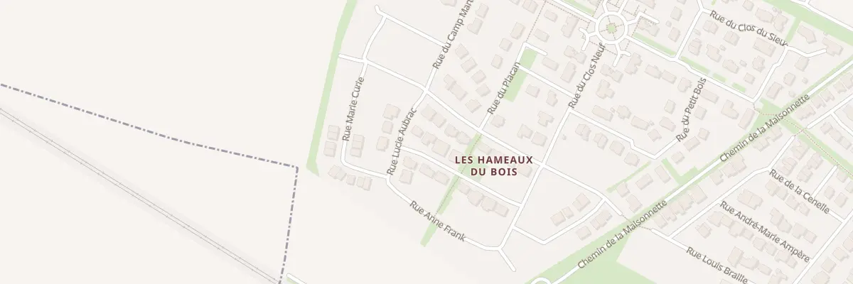 Plan du 10 Rue Yvonne Guégan à Cagny