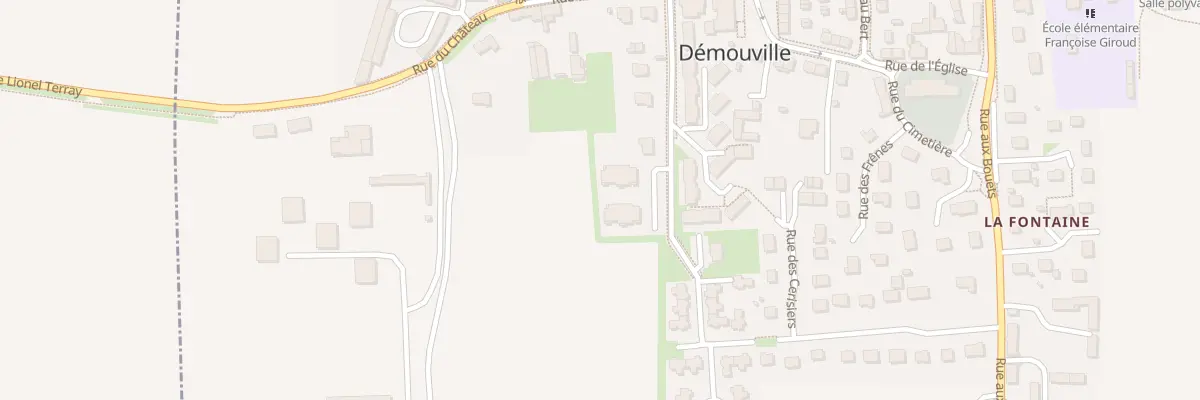 Plan du 8 Rue Malassis à Démouville