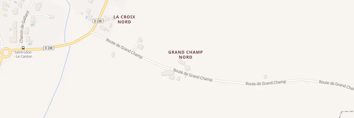 Plan du 57 Grand-Champ-Nord à Saint-Léon
