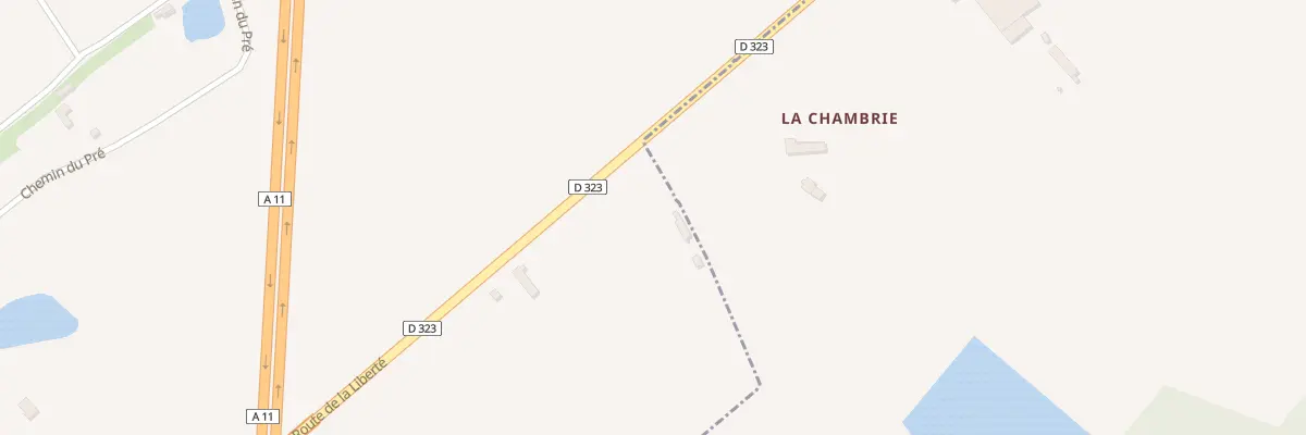 Plan du 44 Che de la Petite Chambrie à Huillé-Lézigné