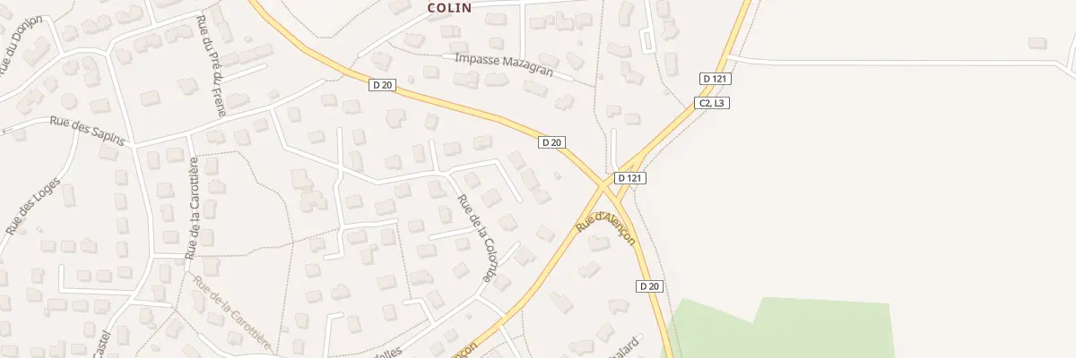 Plan du 4 Imp des Roitelets à Villaines-la-Juhel