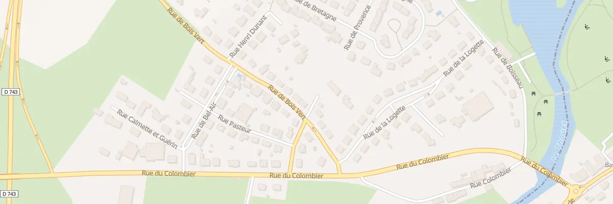 Plan du 10 Rue de Bois Vert au Tallud