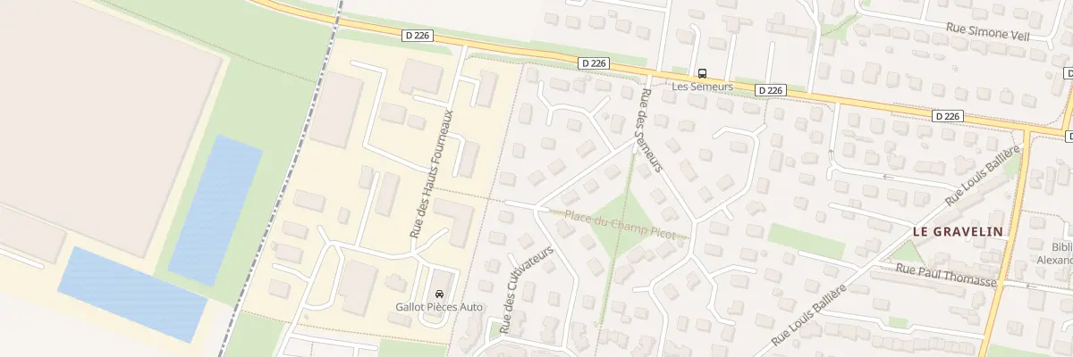 Plan du 13 Rue des Moissonneurs à Cuverville