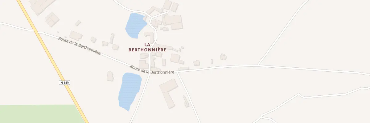 Plan du 14 Rte de la Berthonnière à Viennay