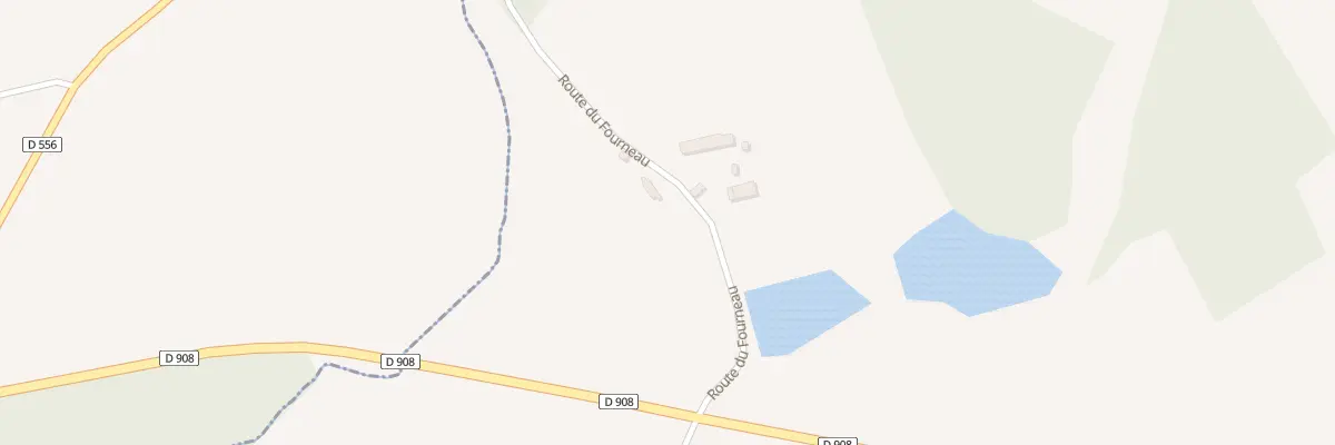 Plan du 189 Rte du Fourneau à Joué-du-Bois