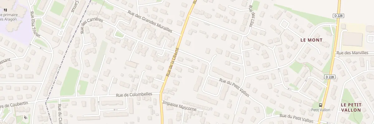 Plan du 30 Rue de la Liberté à Démouville
