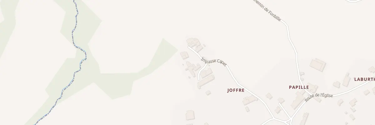 Plan du 281 Imp Capet à Monprimblanc
