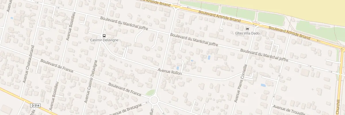 Plan du 24 Av de Verdun à Ouistreham