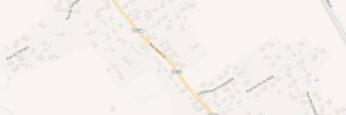Plan du 26 Rue Henri IV à Boeil-Bezing
