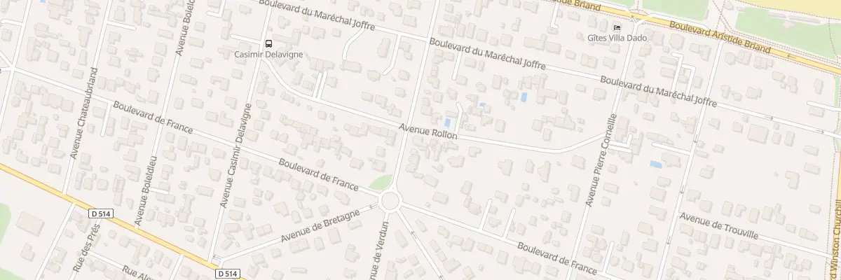Plan du 21 Rue Rollon à Ouistreham