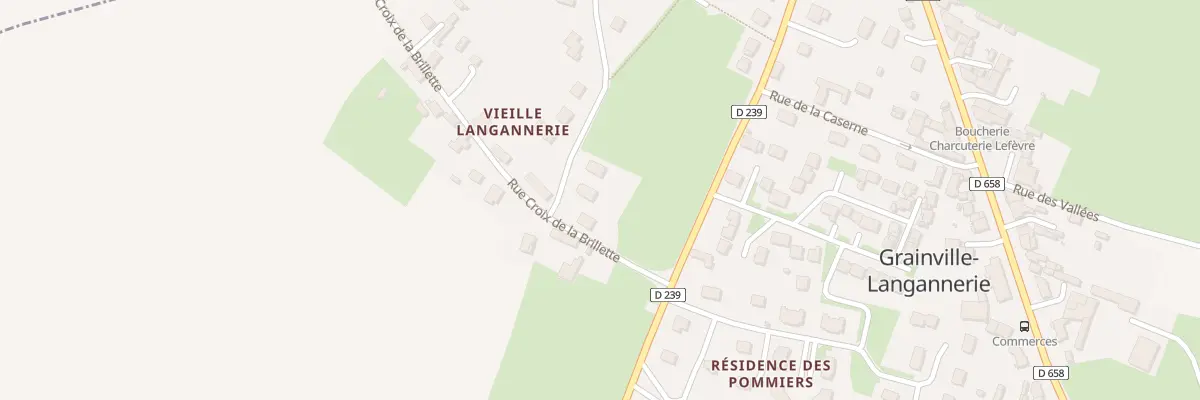 Plan du 5156 Vieille Angannerie à Grainville-Langannerie