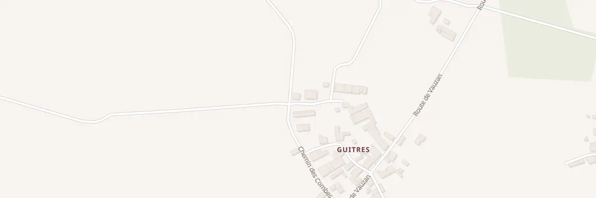 Plan du 1 All des Trois Cornières à Baignes-Sainte-Radegonde