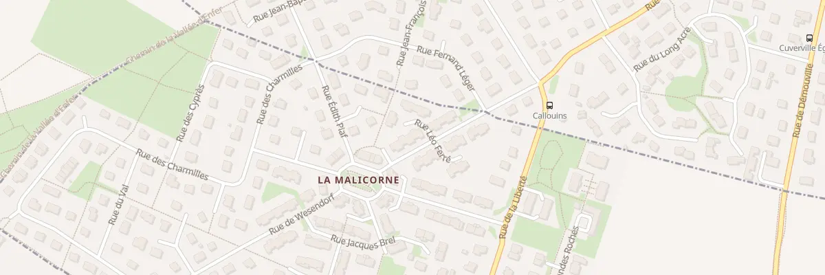 Plan du 9 Rue Léo Férré à Démouville