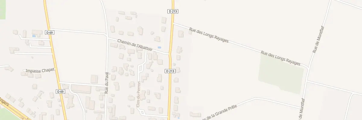 Plan du 286 Rte de Cunault à Doué-en-Anjou