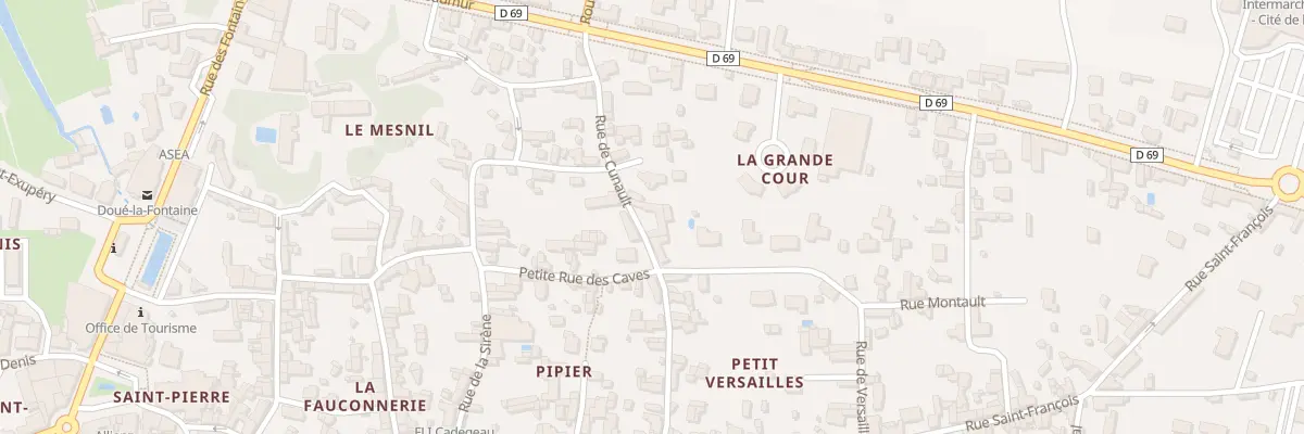 Plan du 16 Rue de cunault à Doué-en-Anjou
