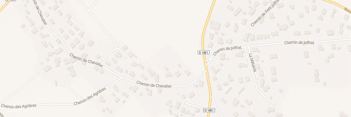 Plan du 37 Che de Chevalier à Galgon