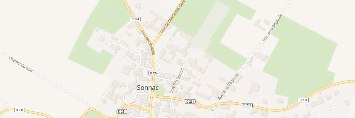 Plan du 11 Rue du Couvent à Sonnac