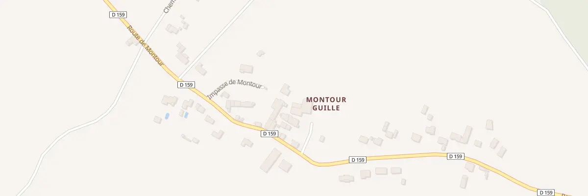 Plan du 92 All Montour-guille à Nercillac